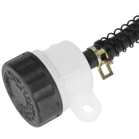 Beefed Up Rear Brake Master Cylinder Reservoir Hose Line Universal Fit For 90cc 110cc 125cc 150cc 200cc 250cc ATVs Quads Dirt Bikes
