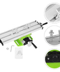Boofaa Compact Multifunction Drill Press Platform For Milling Machines with durable alloy steel frame and green finish.