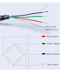 Wiring diagram for Heavy Duty Cantilever Beam Load Cell For Tank Hopper Setup Precision Strain Gauge Weighing Sensor.