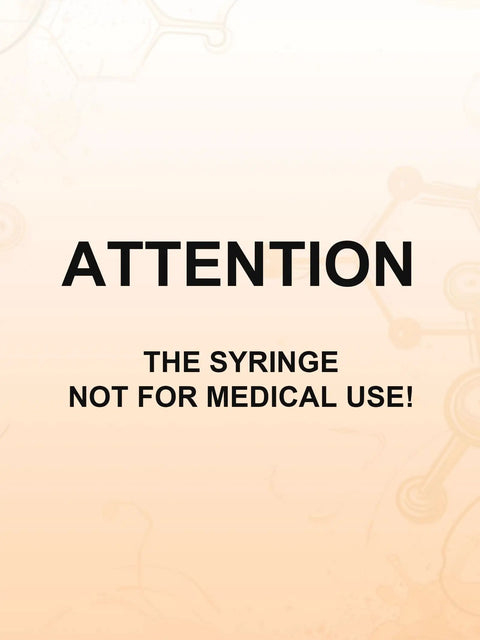 Attention notice for One Milliliter 29 Gauge Lab Syringe With Cap 13 Millimeter U100 Disposable Medical Syringe Pack Of 20 For Precise Lab Work And Home Science Projects That Stand Up To Quick Access And Reliable Dosing, not for medical use