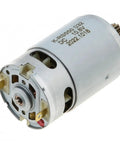 Kickstart Your Garage Builds With This Beastly Rs550 10.8V Dc Motor Sporting A Tight 15 Tooth Gear Setup, showing motor body and terminals.
