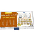 Massive 600Pcs Multilayer Ceramic Capacitor Assortment Kit 22pF To 1uF For DIY Electronics, 50V Rating, 5.08mm Pitch