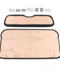 Seat Cushion Repair Parts With Hardware For EZGO Medalist TXT Golf Cart 1994 Through 2013 Grab And Go Replacement Kit Durable Long Lasting Performance