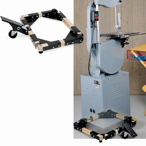 Mobile Power Tool Base Hardware Kit With Wheels Build A Base Of Any Size For Your Table Saw Portable Triple Design Stand