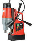 Heavy Duty 1350W Electric Magnetic Mag Drill Press For Metal with dual handles and control panel for industrial drilling.