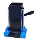 Tough As Nails Hydraulic Toe Jack With Heavy Steel Build Delivers Hella Serious Lifting Power Handling Fifteen Ton Bottom Push And Thirty Ton Top Capacity for auto repair.