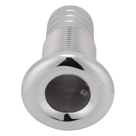 316 Stainless Steel Boat Thru Hull Fitting Hose Barb Connector For Marine Inlet And Outlet Ideal For Yachts And Boats