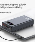 Heavy Duty 21700 Battery Case Housing For Six Cells With Digital Voltage Monitor No Soldering Hassles Easy Assembly Diy Power Bank Build Quick Charge Ready Straightforward Setup Solid Gear For Custom Electronics Projects on a laptop.
