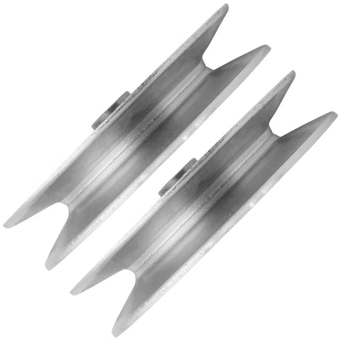 Must Have Replacement Idler Pulley For Cub Cadet XT3 GS And GSE Mowers Fits 956-18240 And 756-3045, silver metal design.