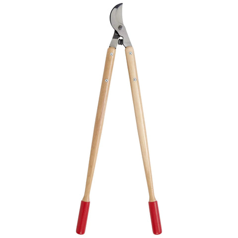 ClassicCUT Bypass Lopper 32 Inch Reach With Radial Arc Forged Blade Resharpenable Steel Heavy Duty Pruning Tool Two And A Quarter Inch Cutting Capacity Fully Heat Treated For Maximum Performance Red