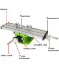 Pro Grade Multifunction Adjustable X Y Axis Milling Machine Worktable Vise Fixture With Cross Slide For Precision Drilling And Grinding