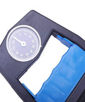 Ultimate Hand Grip Dynamometer For Strength Training, 130Kg Capacity, Ergonomic Grip Meter For Hand, Wrist, Forearm And Finger Power, Great For Climbing, Shooting, Lifting, Rehab, And Fitness, Blue hand dynamometer with analog dial and blue grip