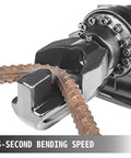 Heavy Duty 16Mm Electric Hydraulic Rebar Bender Machine With Crimping Tool bending rebar with fast 5-second speed.