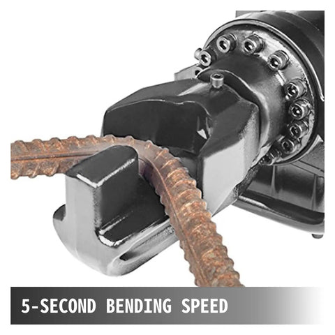Heavy Duty 16Mm Electric Hydraulic Rebar Bender Machine With Crimping Tool bending rebar with fast 5-second speed.