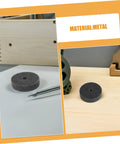 Six Pc Nylon Polishing Buffing Wheels Fit Bench Grinder 10Mm Hole For Metal Furniture Marble Sanding Burnishing Tool Smooth Finish on workspace.