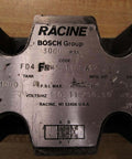 Label on FD4-FNHS-110SA12 Industrial Hydraulic Solenoid Valve at 3000 PSI, 110/115V 50/60Hz Power, Racine control systems