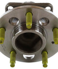 Rear wheel hub bearing assemblies with ABS sensor replacement for 2006-2011 Buick Lucerne and 2006-2011 Cadillac DTS, 5-lug view