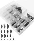 Carbon Steel Woodruff Key Set With Half Precision Keyway Kit For Pulleys And Drive Shafts Durable Replacement For DIY Gearheads