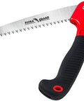 Folding Pruning Saw With Triple Cut Razor Teeth For Quick Wood Cutting And Tree Trimming On Camping Runs 7.7 Inch High Carbon Steel Blade Ergonomic Handle