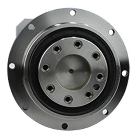 Beefy PLX090 Flange Output Planetary Gearbox Reducer front view showcasing the 86MM flange for NEMA34 stepper motor.