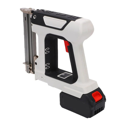 Heavy Duty Cordless Brad Nailer And Stapler Combo, 18 Gauge Electric Nail Tool With 4000mAh Battery For Softwood, Woodworking, Carpentry And No Sweat Diy Repairs
