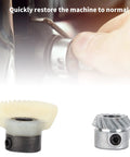 Two Pack Hook Drive Gear Set For Sewing Machines Replacement Gear Kit with hand installing gear