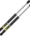 Dodge Challenger 2008 To 2018 Rear Trunk Lift Support Shocks Gas Spring Struts 6657 2 Pack displayed in black and silver finish