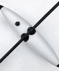 Inflatable Kayak Outrigger Stabilizer Accessory For Paddling Pros, PVC Construction with Secure Ferrule Lock, Top View