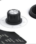 Close-up of control knob on Handheld Steam Cleaner With Extended Nozzle, 2500W 3BAR High Pressure, Fast Heating, 110V