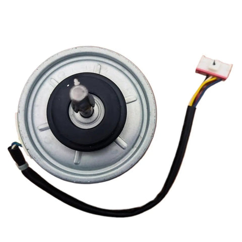 Top view of Air Conditioner DC Motor Fan Replacement For Samsung Units, 27W DC310V High Efficiency Cooling Fan with connector