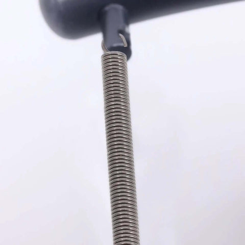 Premium 20PC Small Extension Springs With Hook Ends For Fence Gate Latch Repair, Home Maintenance Tools, And DIY Hardware Projects Using Durable Stainless Steel close-up