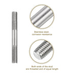 Top Shelf 304 Stainless Steel Double End Threaded Studs M8x60mm with equal length threads for heavy-duty repairs.