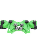 Jiawu 16 Piece Hole Saw Kit For Tiles Drilling Heavy Duty Metal Wood Plastic Glass Ceramic And Stone With Fast Bit Installation And Long Lasting Durability For Home Renovation Or Serious DIY Projects That Need Big Holes Made Quick And Clean. green suction guide with four rollers