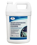 Straight Up Heavy Duty Enzymatic Ultrasonic Cleaner One Gallon Solution in a white jug for dental tools cleaning.