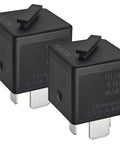 Pack Of 2 12V DC 4 Pin Automotive Power Relay V23136 J6 X48 All Purpose Replacement For BMW E90 E91 E92 E93 CAS Module 61366901469 6901469