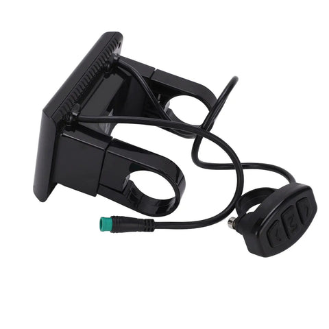 Beefy S900 LCD Display For Electric Bikes Waterproof Bike Meter Shows Battery Level Current Speed Average Speed Max Speed Time Trip Distance PAS Ready Protocol 2 36V 48V Compatible Easy Install