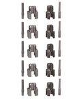 Dual Function Pipe Threading Tool Set For Home Repair And PVC Work showing alloy steel thread cutters and rods