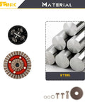 Alloy Front And Rear Differential And Spur Gear Kit featuring steel gear rods and components for HyperGO RC Cars