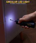 Sleek Pocket Capsule Cordless Electric Screwdriver Kit With Deluxe Extra Bit Holder And Storage Pouch Pretty Dang Handy For Fast Repairs And Weekend Diy Tasks using LED light for installation
