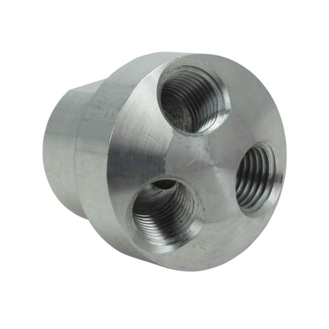 Three In One One Quarter Inch FNPT Hose Manifold For Supplying Three Air Tools From A Single Inlet Easy Tool Changes Great For Multi Line Setups From One Compressor Milton Quality Air Accessories