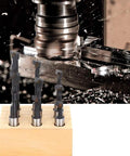 Three Eighths Inch Boring Bar Set Nine Piece HSS Boring Cutter Head Kit For CNC Milling and Lathe Work, carbide tip.
