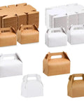 60 Pack Kraft Paper Gift Boxes Set For Grab And Go Packaging And Gift Giving, Perfect For Weddings Parties Birthdays