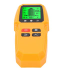 Marhynchus Stud Finder with LCD Screen, Lightweight Design in bright yellow with a green LCD display showing detection features.