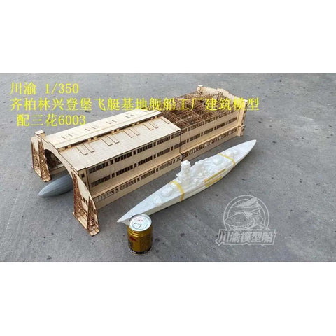 1 350 Scale Zeppelin Hindenburg Airship Dock Port Kit For Modelers Unpainted Resin Diorama Base For Military Aircraft Displays