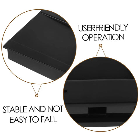 Kick Up Your Security Game With This Bulletproof Plastic Shell Built Tough For Ic And Id Card Readers - close-up view of stable design.