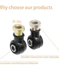 Sportsman Tie Rod End Kit For ATV UTV Steering Upgrade Direct Fit Premium Steel Replacement Beefed Up Front End Includes Two Tie Rods Four Ends Cotter Pins And Jam Nuts Easy Installation OE size steel tie rod ends