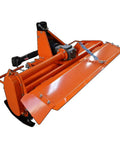 3 Point Rotary Tiller Attachment For Cat 1 Tractors With PTO Drive And 540 RPM Gearbox, 53 Inch Width, Heavy Duty Build