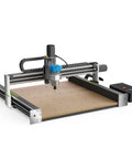 6060 CNC Router Machine With NEMA 23 Closed-Loop Stepper Motors And A Beefed-Up 710W Spindle, Dual Linear Rails And Ball Screws