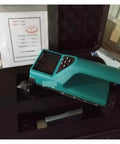 Badass Wireless Digital Stud Finder Wall Scanner With Reliable Pipe Cable Detection And Precise Rebar Locator For Quick Drywall Drilling And Sweet Home Upgrade Hits Anywhere with user manual in background.