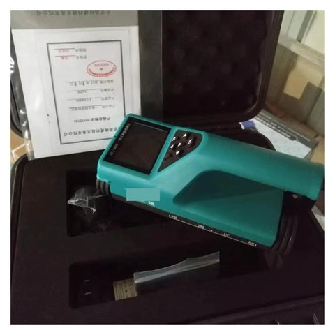 Slick Handheld Wall Scanner And Knockout Rebar Locator With Smart Concrete Thickness Gauge in storage case, showing lightweight design.